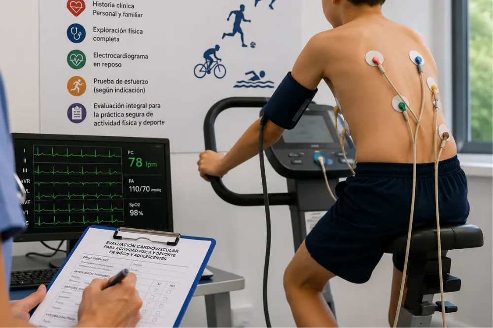 Valoración Cardiovascular para Actividad Física y Deporte en Niños y Adolescentes en CDMX